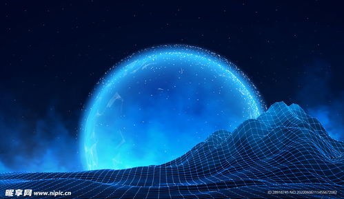 星空科技背景設計圖 其他素材